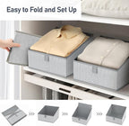 DIMJ Closet Storage Bins 10 Pack - Image 5