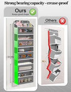 Over The Door Organizer, 5 Shelves Closet Door Hanging Organizer - Image 6