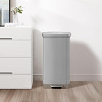 EKO Hudson Matte Stainless 75 Liter/20 Gallon Step Trash Can - Image 2