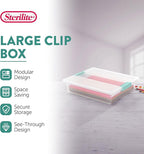 Sterilite 18-Pack Clip Box, Supplies and Office Items - Image 2