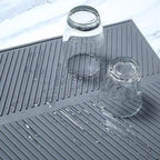 Silicone Dish Draining Mat, Eco Friendly Dish Drying Mat Kitchen Counter - Image 4