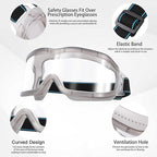 Chemistry Lab Safety Goggles, that Fit Over Glasses, Scientific, Construction - Image 4