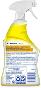 Lysol All Purpose Cleaner Spray, Kitchen & Bathroom Cleaner, Lemon Breeze Scent - Image 8