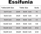 Waterproof Plaid Easter Tablecloth Fabric - Image 6