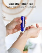 ULG Essential Oil Roller Bottles 48 Pack 10ml Cobalt Blue Glass Empty Bottles - Image 3