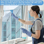 Window Squeegee Washing Kit for Shower Glass Door, Mirror and Window Cleaning - Image 2