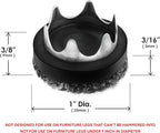 Gorilla Outdoor 1 inch Furniture Feet Floor Protectors/Weatherproof Berber - Image 4