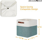 DULLEMELO Set Of 4 Cube Storage Bins, Fabric Storage Basket - Image 2