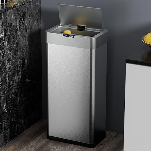 TLSUNNY 18.5 Gallon Motion Sensor Trash Can, Touchless Automatic Garbage Can - Image 8