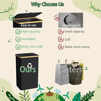 Recycling Bin for Kitchen Indoor Home, Large 26 Gallon 100L Recycle Bin - Image 6
