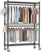 Homdox Rolling Garment Rack by HOMDOX