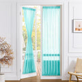 Tollpiz Sheer Door Curtain Closet Linen Textured Curtains Sheer Doorway Light by Tollpiz