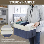 BALEINE 3 Pack Fabric Storage Bins - Image 8