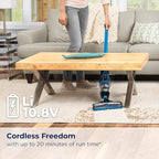 Bissell, 3061 Featherweight Cordless Stick Vacuum, Self-Standing, Electric Blue - Image 3