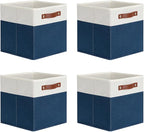 DULLEMELO Fabric Bins for Cube 11x11, Gift Baskets Empty for Boy Girl Mother by DULLEMELO