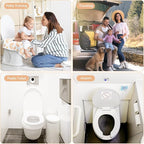 30 Pack Toilet Seat Covers Disposable, Individually Wrapped - Image 6