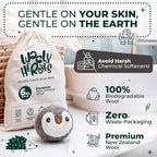 No More Dryer Sheets! Reusable Wool Dryer Balls XL 6-Pack - Image 3
