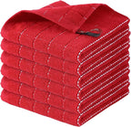 Homaxy 100% Cotton Terry Kitchen Dish Cloths, Ultra Soft and Absorbent Dish by Homaxy