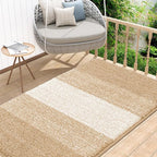 Kitinjoy Indoor Outdoor Door Mat, 48x32 Non-Slip Absorbent Dirt Trapper by Kitinjoy