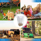 2 Pack Metal Trash Bag Holder, Garden Garbage Bag Holder - Image 7