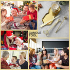 3-in-1 Candle Accessory Set, Wick Trimmer, Candle Snuffer, Wick Spoon, - Image 7