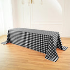 Classic Gingham Buffalo Tablecloth Fabric - Image 5