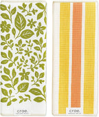 Microfiber Hand Towel & Washcloth Set of 2 by CraeHome