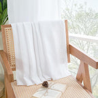 YoungsTex White Linen Curtains 80 Inch Length - Image 7