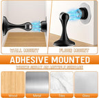 Crosize Magnetic Door Stoppers 4 Pack, Stainless Steel Door Catch - Image 5