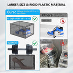 12 Pack Hard Sturdy Thickened Rigid XX Large Shoe Storage Organizer - Image 6