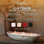 Vogue Candles 3-Pack 5 LB Refillable White Pearled Candle Sand – 15 LB Value - Image 5