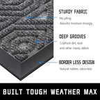 Yimobra Door Mat, Outdoor Indoor Entrance Welcome Mat, Heavy Entry Front Door - Image 5