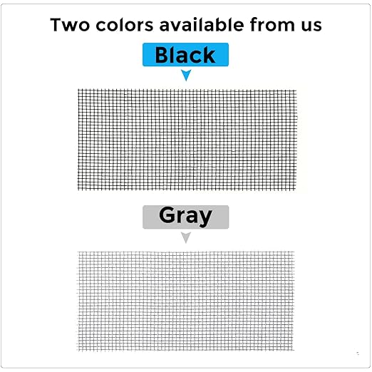 Black Window Screen Repair Tape, 4 in X 15 FT Screen Repair Kit - Image 6