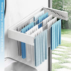 Drying Rack Clothing, Clothes Drying Rack Wall Mounted, Collapsible Hanging - Image 5