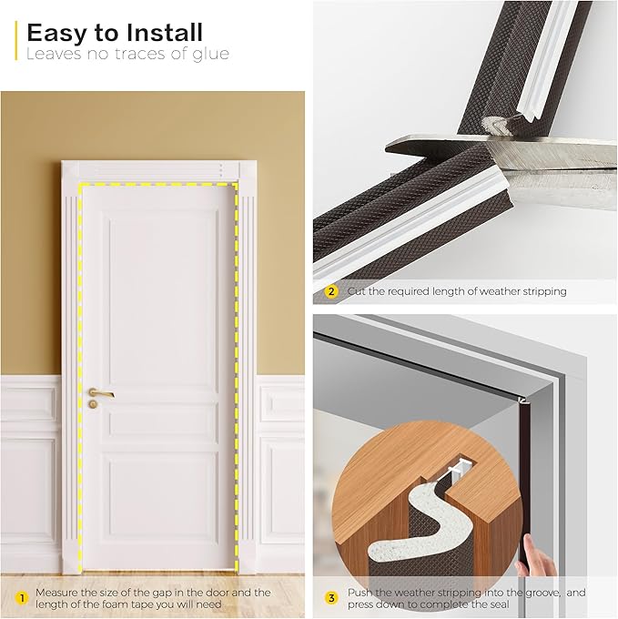 Weather Stripping Door Seal Strip - Image 5