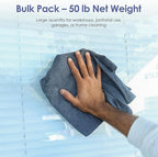 Huck & Terry Tshirt Bag of Rags Multicolored, Cotton Blend, Paint Cloth and - Image 9