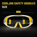 COOLJOB Safety Goggles Over Glasses - Image 6