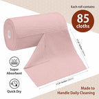 H4N Microfiber Cleaning Cloth Roll, 85 Pack Micro Fiber Wash Cloths - Image 2