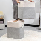 Hamper Toy Storage Collapsible Laundry Bin, Medium Fabric Organizer - Image 2