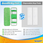 KEEPOW Microfiber Pads for Swiffer XL, Heavy Duty Dry Sweeping Cloths for - Image 3