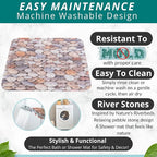 ENKOSI Extra Large Square Non Slip Shower Mat - Image 4
