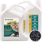 Cat Litter Deodorizer - 4Lb Activated Carbon Litter Box Odor Eliminator by Wisesorb