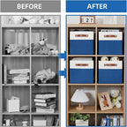 Temary 11 Storage Cube Bins for Shelves, Closet - Image 5