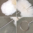 Coralpearl Bottle Brushes Thin Long Handle X 2, Skinny Wire Cleaner Set in - Image 3