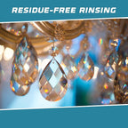 Crystal Chandelier Cleaner Spray Kit & Plastic Drop Cloth - Image 5