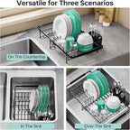 Dish Drying Rack in Sink - Image 2