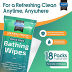 Inspire Ultra Thick Rinse Free Body Wipes, Bathing Wipes, Rinse Free Wet Wipes - Image 7