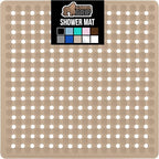 GORILLA GRIP Patented Square Shower Stall Mat, Small Bathtub Floor Mats by GorillaGrip