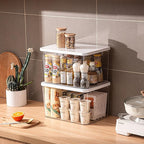 Clear plastic storage bins - Image 2