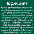Seventh Generation Foaming Dish Spray, Power+ Mandarin Orange, 3 Powerful - Image 8